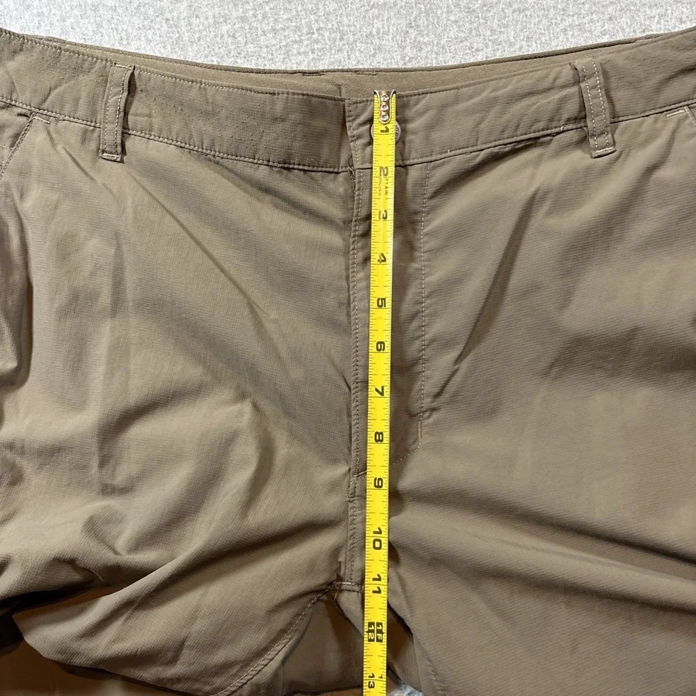 The North Face Pants Mens 38 (38x30)Brown Convertible Zip Off Hiking (Tiny Hole)
